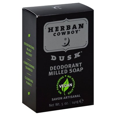 Herban Cowboy Deodorant Milled Soap 1/5 OZ [UNFI #842013] T