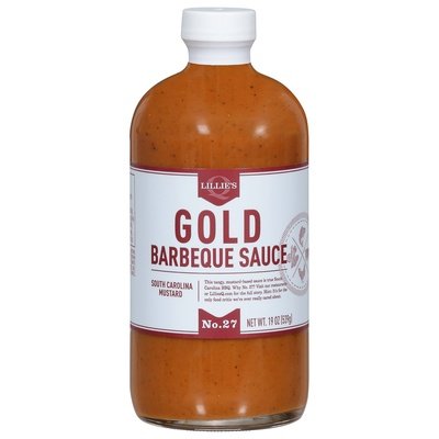 Lillies Q Barbeque Sauce Gold South Carolina Mustard No. 27 6/19 OZ [UNFI #2818110] [ebt]