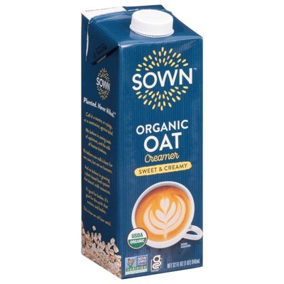 Sown Oat Creamer Organic Sweet & Creamy 6/32 OZ [UNFI #2686517] [ebt] T