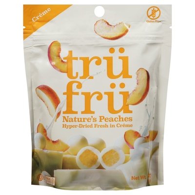 Tru Fru Natures Peaches Creme 6/4.2 OZ [UNFI #2971372] [ebt] T