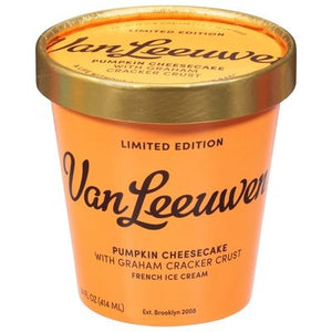 Van Leeuwen Ice Cream Pumpkin Cheesecake 8/14 OZ [UNFI  #2453702]