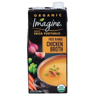 Imagine Foods Chicken Broth Organic Free Range 6/32 OZ [UNFI #2824720] [ebt]