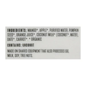 Once Upon A Farm Smoothie Dairy-Free Organic Coco For Mangoes 8/4 OZ [UNFI #2416733] [ebt]