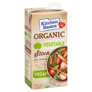 Kitchen Basics Vegetable Stock Organic 12/32 OZ [UNFI #1846427] [ebt]