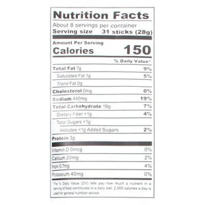 Pop Daddy Pretzel Sticks Garlic Parmesan 12/7.5 OZ [UNFI #2774594] [ebt]