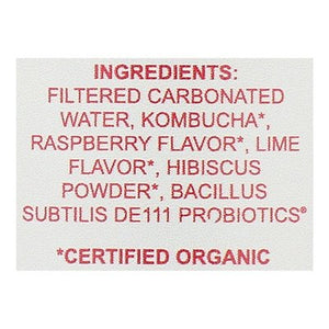 Aqua Seltzer Seltzer Probiotic Raspberry + Lime 12/12 OZ [UNFI #2924421] [ebt] T