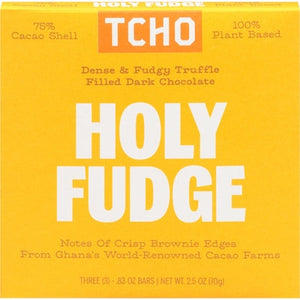 Tcho Chocolate Dark Chocolate Holy Fudge Og2 10/2.1 oz [UNFI-CARLISLE #3196748 ] [ebt]