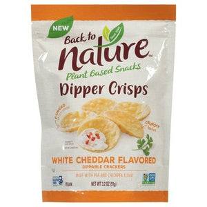 Back To Nature Cracker White Cheddar Flavored Dippable 6/3.2 OZ [UNFI #2759389] [ebt]
