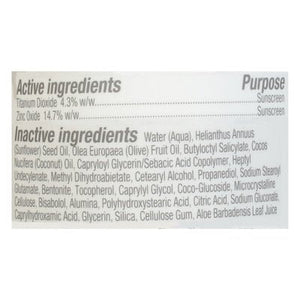 Alba Botanica Sunscreen Spray Sheer Mineral Fragrance Free Broad Spectrum SPF 50 5 OZ [UNFI #2922631] T