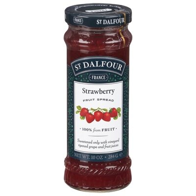 St Dalfour Fruit Spread Strawberry 6/10 OZ [UNFI #316380] [ebt]