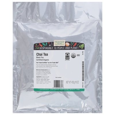 Frontier Nat Prod Co-Op Chai Tea Black 1 Lb [UNFI #0551739] [ebt]
