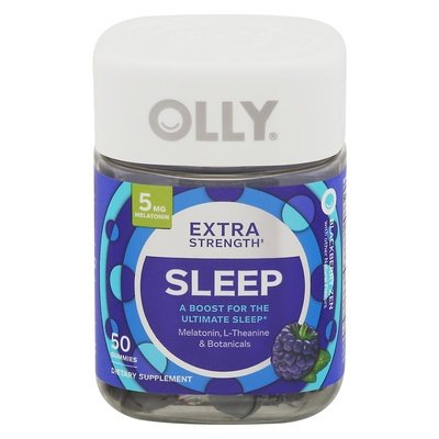 Olly Sleep Extra Strength 5 Mg Gummies Blackberry Zen 3/50 CT [UNFI #2999837] T