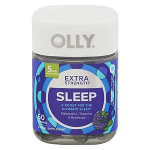 Olly Sleep Extra Strength 5 Mg Gummies Blackberry Zen 3/50 CT [UNFI #2999837] T