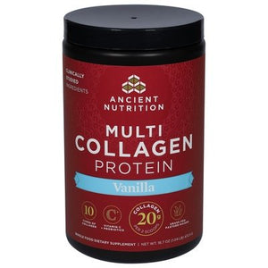 Ancient Nutrition Multi Collagen Protein Vanilla 16.8 OZ [UNFI #2732717] T