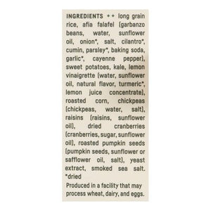 Afia Meal Falafel Sweet Potato Kale 6/10 OZ [UNFI  #2977288]