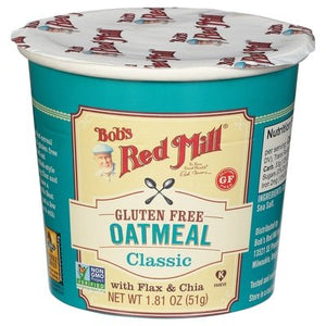 Bobs Red Mill Oatmeal Gluten Free Classic 12/1.81 OZ [UNFI #1770619] [ebt]