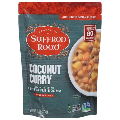 Saffron Road Coconut Curry Vegetarian 6/10 OZ [UNFI #2760015] [ebt]