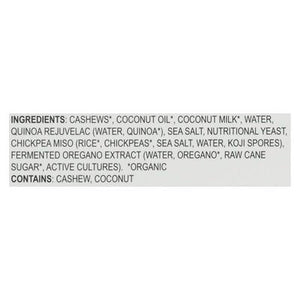 Nuts For Cheese Fermented Cashew Product Organic & Dairy-Free Un-Brie-Lievable 6/4.23 OZ [UNFI #2723963] [ebt]