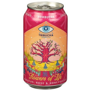 Tribucha Kombucha Flowers of Life 6/12 OZ [UNFI #2880631] [ebt] T