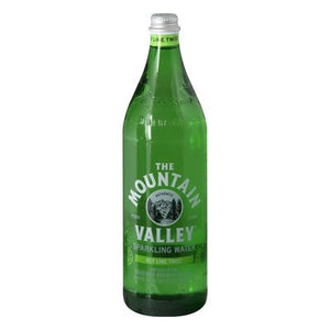 Mountain Valley Spring Water Sparkling Water Key Lime Twist Pure Fine 12/1 LTR [UNFI #1804277] [ebt] T