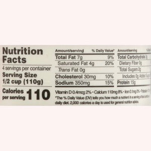 Kalona Super Natural Cottage Cheese Organic Whole Milk 6/16 OZ [UNFI #0444406] [ebt]