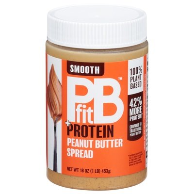 Better Body Peanut Butter Spread Smooth 6/16 OZ [UNFI #2830669] [ebt]
