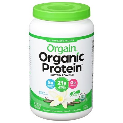Orgain Protein Powder Vanilla Bean Flavored 1/2.03 LB [UNFI #1583855] T