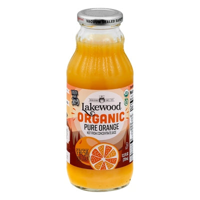 Lakewood Juice Organic Pure Orange 12/12.5OZ [UNFI #0519330] [ebt]