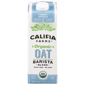 Califia Farms Oatmilk Organic Barista Blend 6/32 OZ [UNFI #3035631] [ebt] T