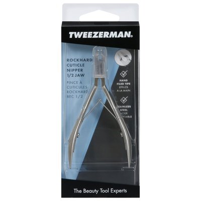 Tweezerman Cuticle Nipper Rockhard 1/2 Jaw 1 CT [UNFI #2619286] T
