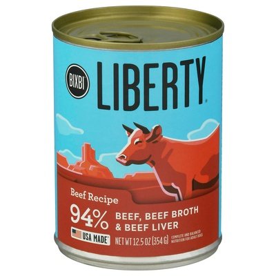 Bixbi Dog Food Beef Recipe 12/12.5 Z [UNFI #2251080]