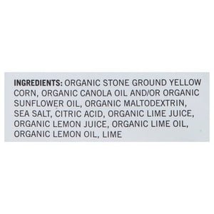 Zacks Mighty Tortilla Chips Organic Lime 9/9 OZ [UNFI #2873727] [ebt]