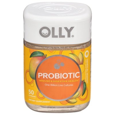 Olly Probiotic Gummies Tropical Mango 1/50 CT [UNFI #2288108] T