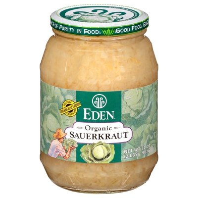 Eden Foods Sauerkraut Organic 12/32 OZ [UNFI #0354332] [ebt]