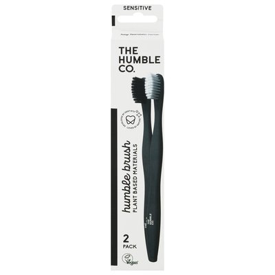 The Humble Co Humble Brush Sensitive 2 Pack 6/2 CT [UNFI #2751485] T