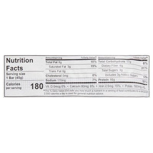 Nugo Protein Bar Crunchy Peanut Butter 12/1.59OZ [UNFI #1158443] [ebt]
