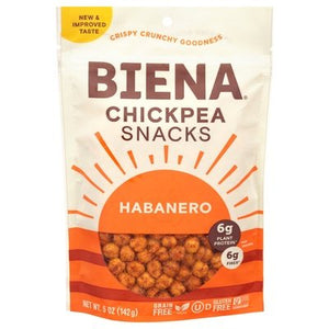 Biena Chickpea Snacks Habanero 8/5 OZ [UNFI #1740588] [ebt]