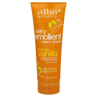 Alba Botanica Cream Shave Mango Vanilla 1/8 OZ [UNFI #885723] T