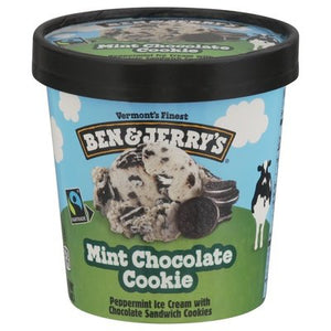 Ben & Jerrys Mint Chocolate Cookies 8/Pt [UNFI  #0357319]