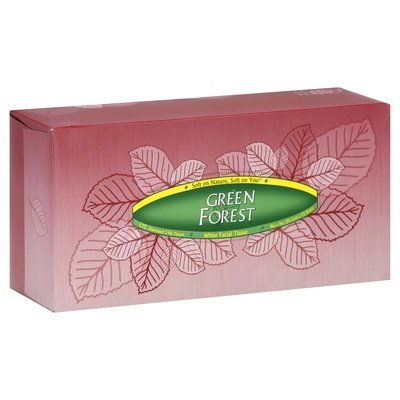 Green Forest Facial Tissue White 2-Ply 25/175 CT [UNFI #2920999] T