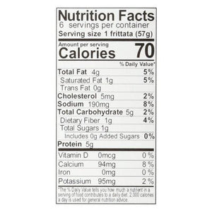 Veggies Made Great Spinach and Egg White 8/12 OZ [UNFI  #2360899]