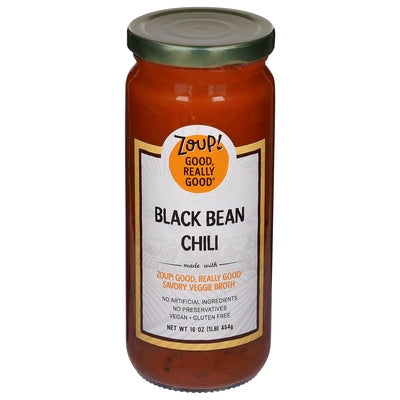 Zoup! Good, Really Good Chili Black Bean 6/16 OZ [UNFI #2961803] [ebt]