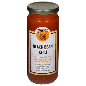 Zoup! Good, Really Good Chili Black Bean 6/16 OZ [UNFI #2961803] [ebt]