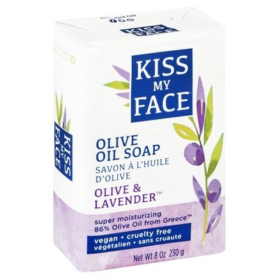 Kiss My Face Olive Oil Soap Olive & Lavender 8 OZ [UNFI #0536011] T