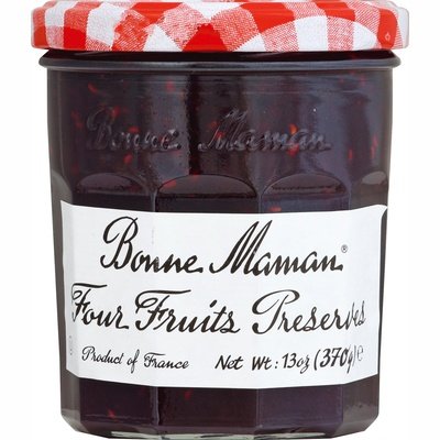 Bonne Maman Preserves Four Fruits 6/13 OZ [UNFI #616177] [ebt]
