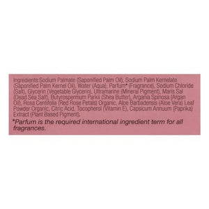 One With Nature Soap Dead Sea Mineral Rose Petal 7 OZ [UNFI #0650390] T