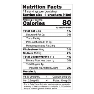 Breton/Dare Crackers Original with Sea Salt 12/7 OZ [UNFI #2813368] [ebt]