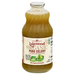 Lakewood Juice Organic Pure Celery 6/32 OZ [UNFI #2534691] [ebt]