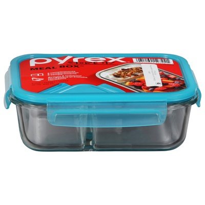 Pyrex Meal Box 2 Compartments 4/1 CT [UNFI #2586931] T