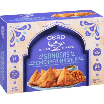 Deep Samosas Chickpea Masala 6/12 oz [UNFI #2864353 ] [ebt]